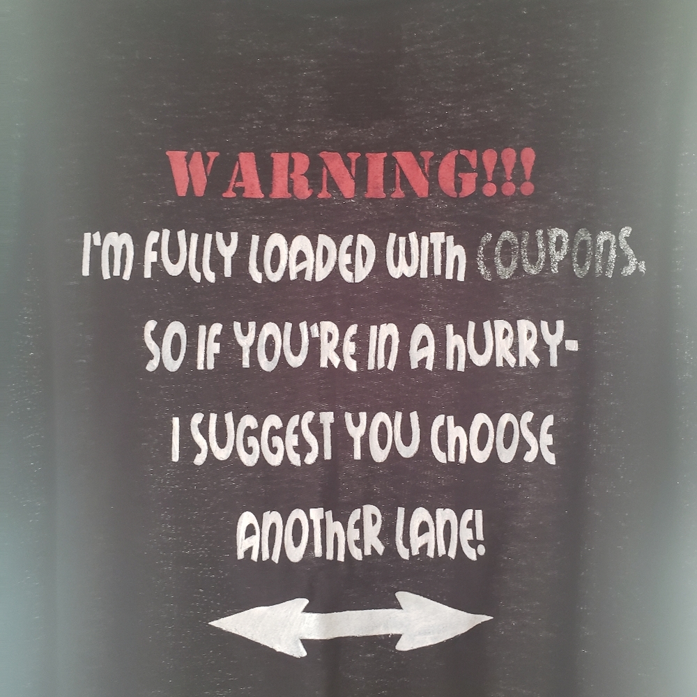 Couponer tshirt